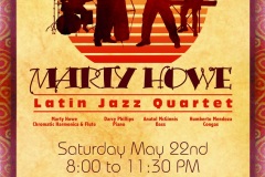 Marty Howe Latin Jazz Poster